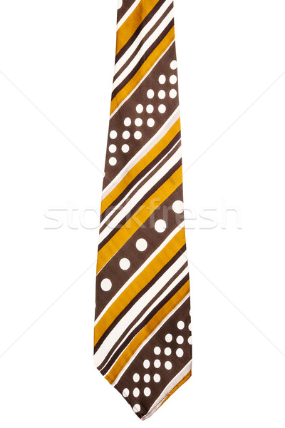 Brown and yellow striped tie  Stock photo © Taigi