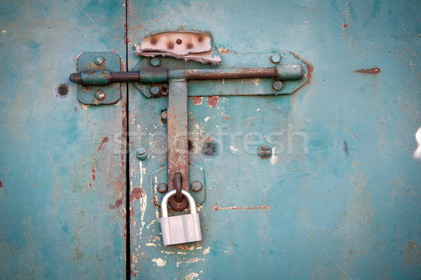 grunge metal door  Stock photo © Taigi