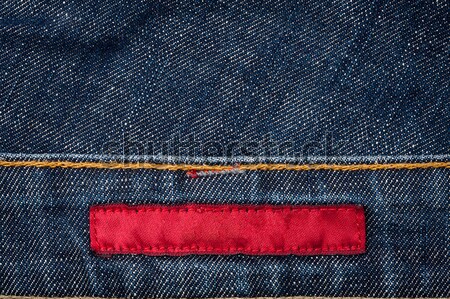 Blank fabric jeans label Stock photo © Taigi