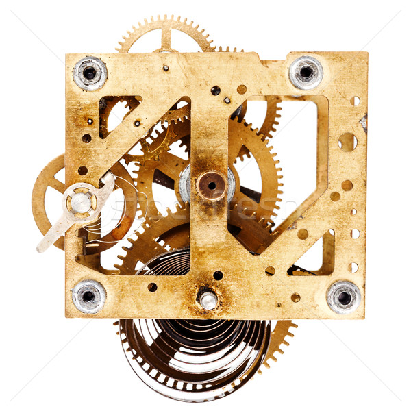 Old grungy clockwork Stock photo © Taigi