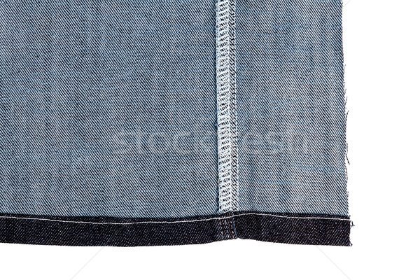 Piece of blue jeans fabric Stock photo © Taigi
