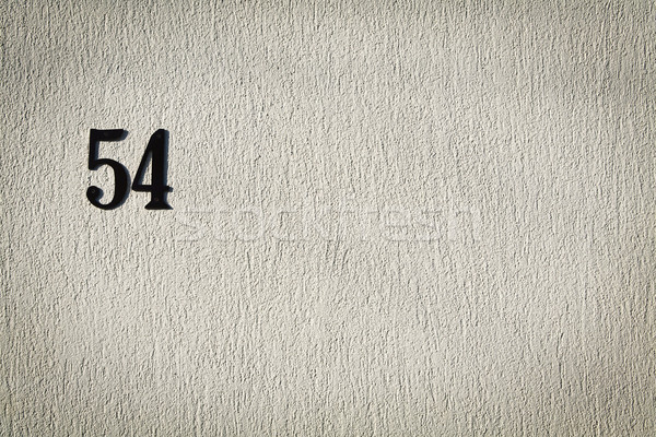 Aantal cement muur textuur papier abstract Stockfoto © Taigi