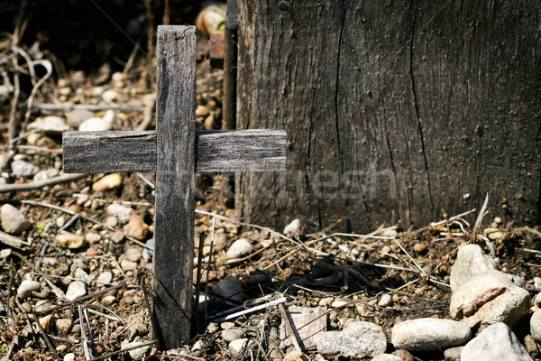 Foto stock: Colina · cruzes · tiro · atravessar · famoso