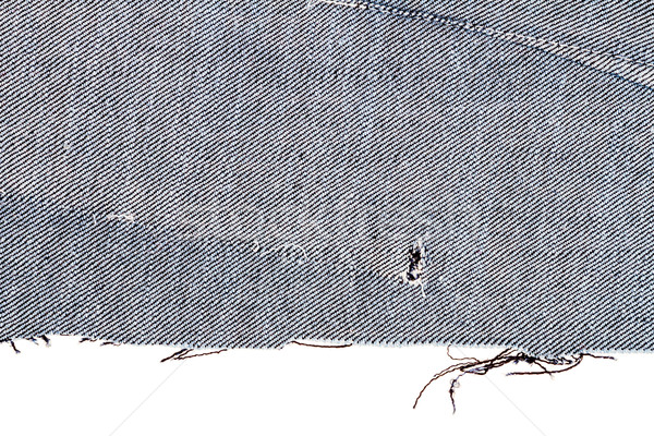 кусок ткань изолированный белый грубо Сток-фото © Taigi