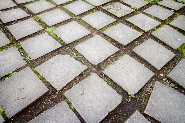 Concrete paving texture Stock photo © Taigi
