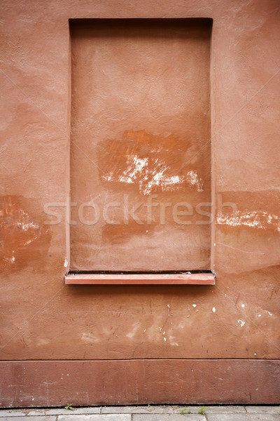 Detalle arquitectónico detalle edad cemento pared textura Foto stock © Taigi