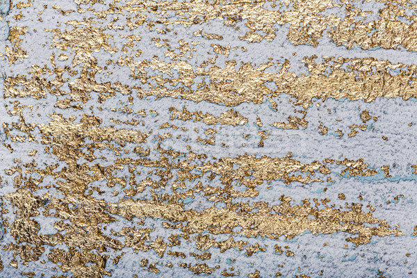 Muur textuur witte gouden rommelig Stockfoto © Taigi