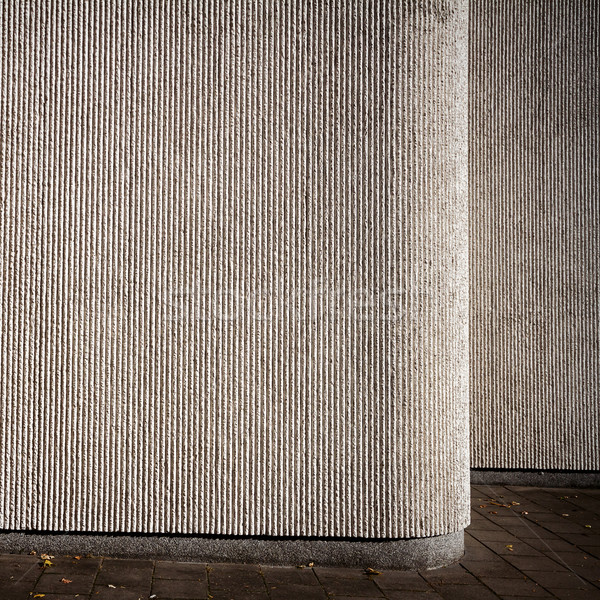 Gray plaster wall Stock photo © Taigi