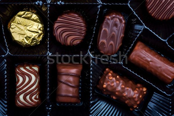 Box of chocolates Stock photo © Taigi