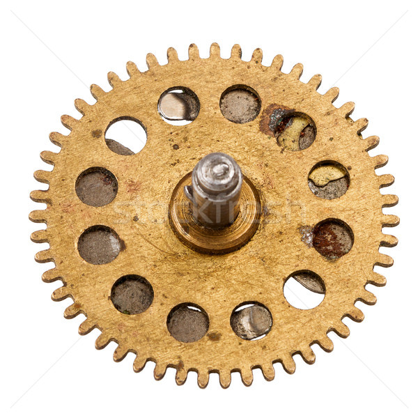 Old clockwork gear Stock photo © Taigi
