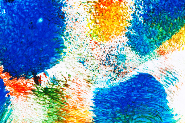 Abstract vibrante acrilico arte macro shot Foto d'archivio © Taigi