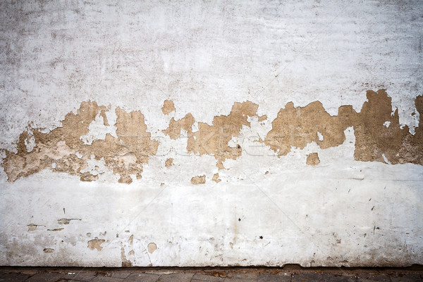 老·墙 风化 地面 房子 质地 old weathered wall and a