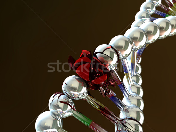 ADN modèle santé fond médecine science Photo stock © taiyaki999
