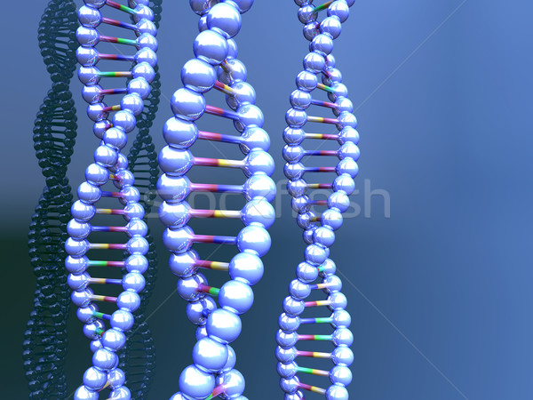 Dna modello salute sfondo medicina scienza Foto d'archivio © taiyaki999