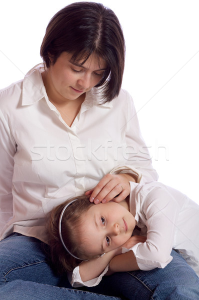 Stock photo: Mother and daughter