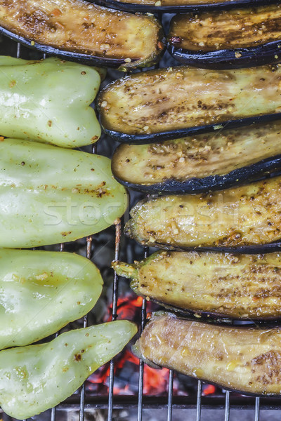 Grillés cuisson vue alimentaire été [[stock_photo]] © TanaCh