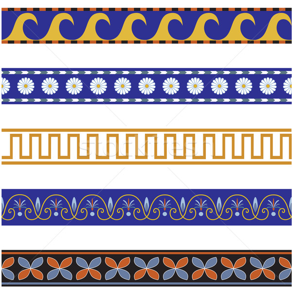 seamless ornamental pattern Stock photo © tanais