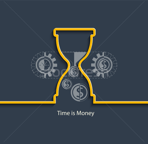 Time is money concept. Stock photo © tandaV