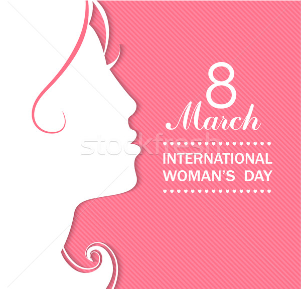Happy Women's Day celebrations concept. Stock photo © tandaV