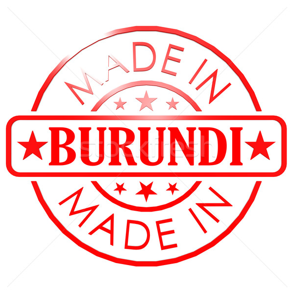 Burundi piros fóka kép renderelt mű Stock fotó © tang90246