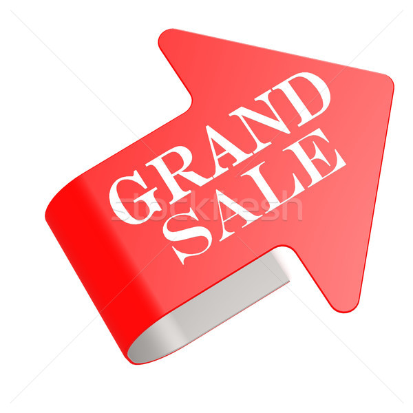 Grand sale twist label Stock photo © tang90246