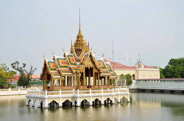 Bang Pa-In Palace in Ayutthaya Stock photo © tang90246