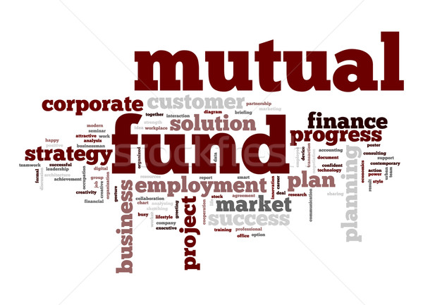 Mutual fund word cloud Stock photo © tang90246