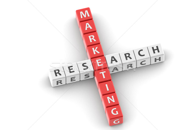 Buzzwords marketing research Stock photo © tang90246