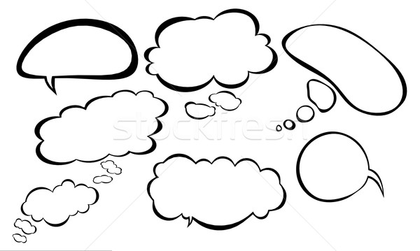 Group speech bubble Stock photo © tang90246