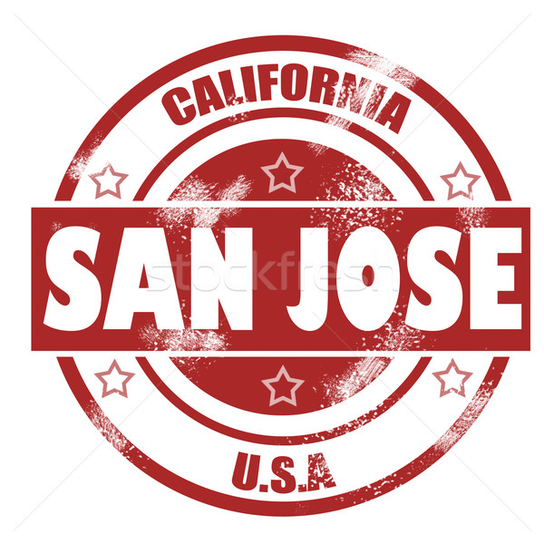 San Jose Stamp Stock photo © tang90246