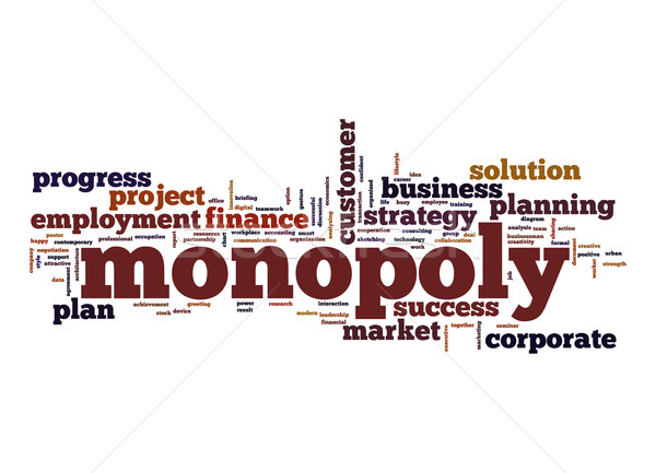 Monopoly word cloud Stock photo © tang90246