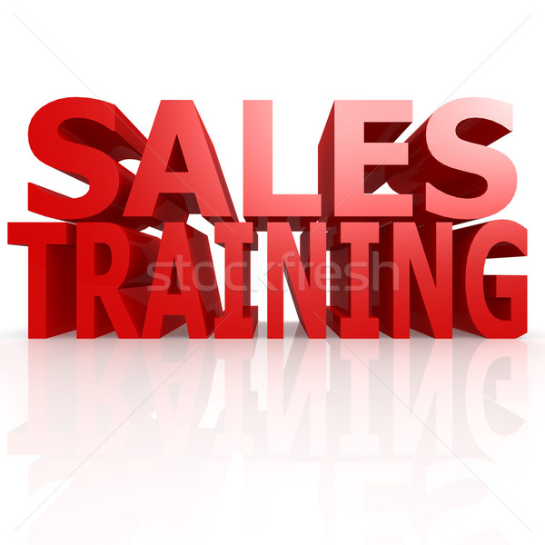 Sales training word Stock photo © tang90246