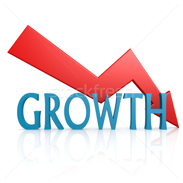 Arrow down growth Stock photo © tang90246