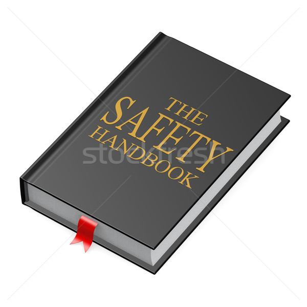 Veiligheid handboek beheer veilig gevaar concept Stockfoto © tang90246