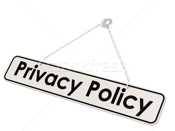 Privacy policy banner Stock photo © tang90246