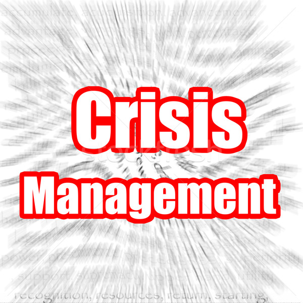 Crisis Management Stock photo © tang90246