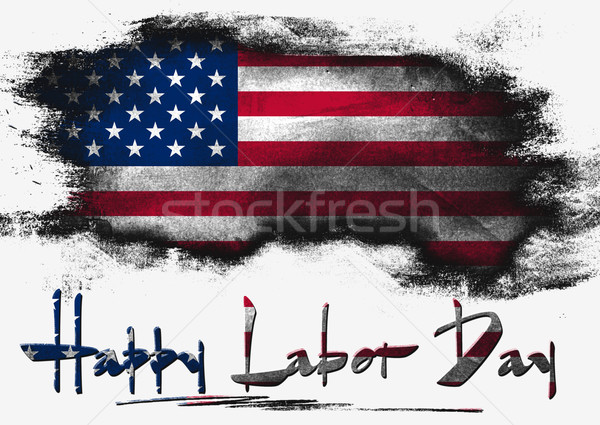 Flag of United States, Labor Day Stock photo © tang90246