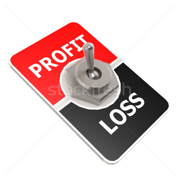 Profit toggle switch Stock photo © tang90246