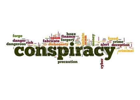 Conspiracy word cloud Stock photo © tang90246