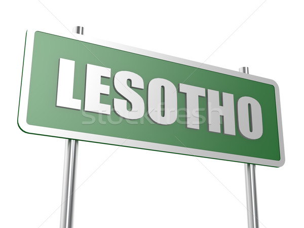 Lesotho image rendu utilisé design graphique [[stock_photo]] © tang90246