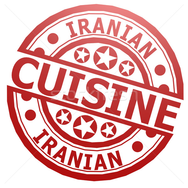 [[stock_photo]]: Iranien · cuisine · tampon · image · rendu