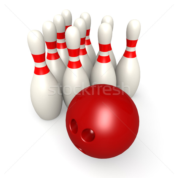 Bowling pin Stock photo © tang90246