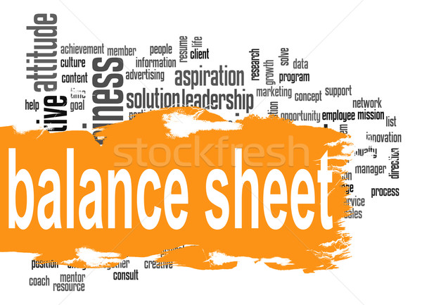 Echilibra foaie nor cuvant portocaliu steag imagine Imagine de stoc © tang90246