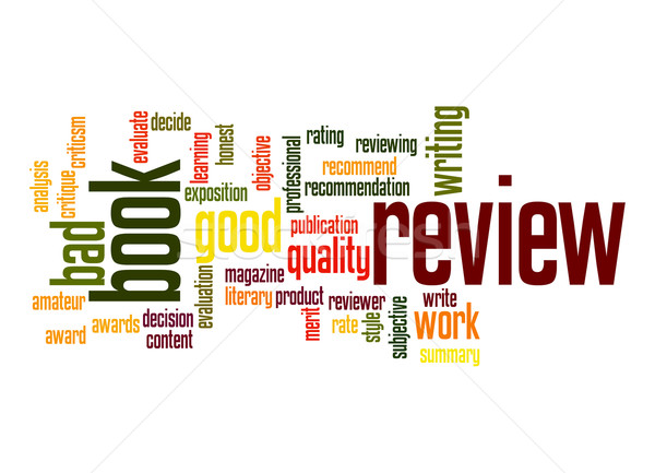 Book review word cloud Stock photo © tang90246