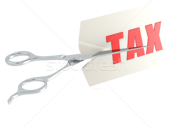Cut tax Stock photo © tang90246