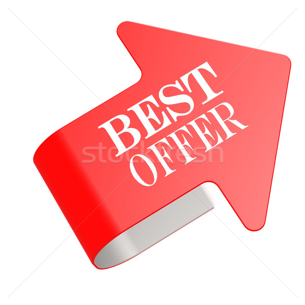 Best offer twist label Stock photo © tang90246