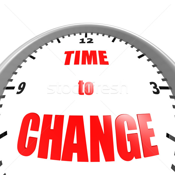 Time to change Stock photo © tang90246