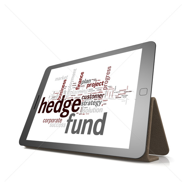 Fundusz chmura słowo tabletka obraz świadczonych Zdjęcia stock © tang90246