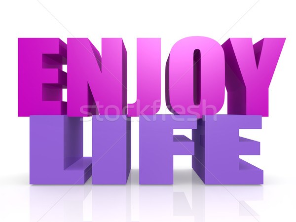 Enjoy life Stock photo © tang90246
