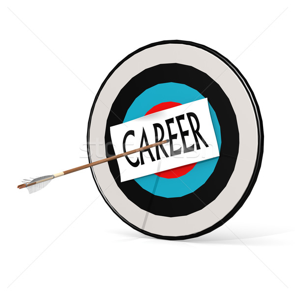 Arrow career and board Stock photo © tang90246